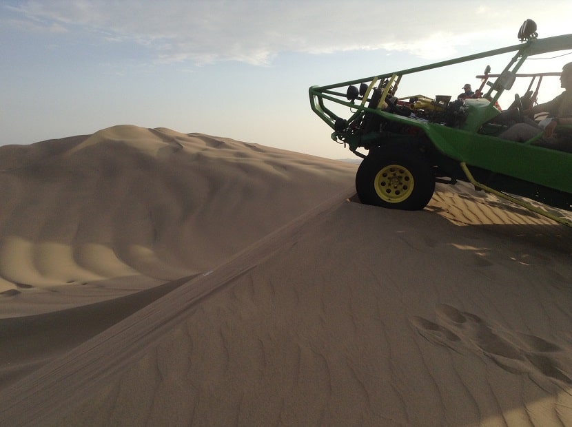 Dune buggy at Huacachina, one of the best day trips from Lima