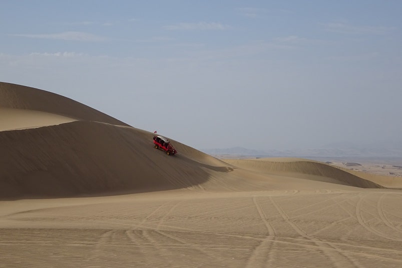 Dune buggy ride in Huacachina