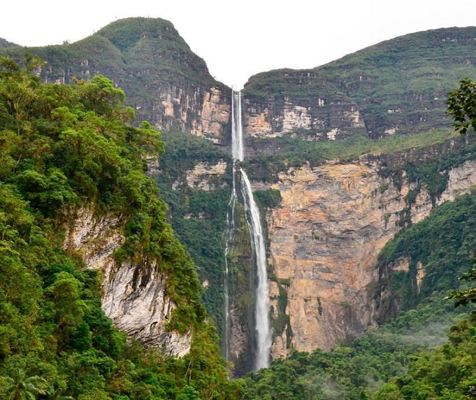 Gocta Waterfall, near Chachapoyas, one of the off-the-beaten-path destinations in Peru