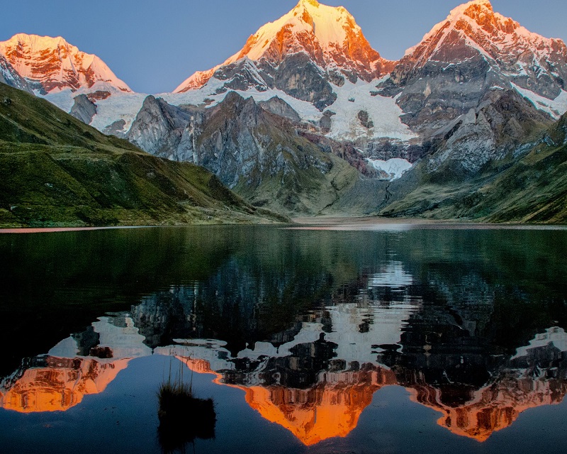 The Huayhuash trek, one of the most beautlful treks in the world