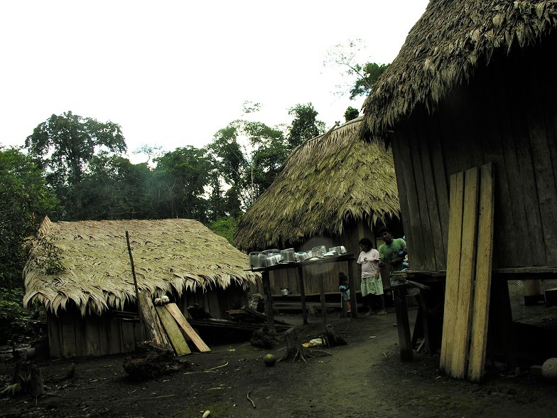 Local community at Manu National Park
