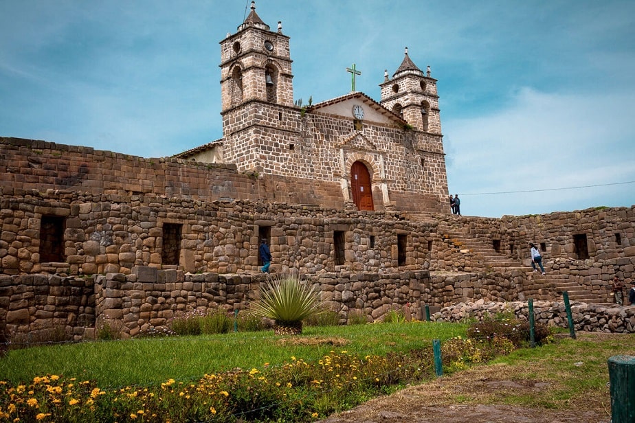 Vilcashuaman ruins in Ayacucho