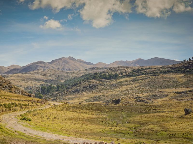 View of the Sacred Valley