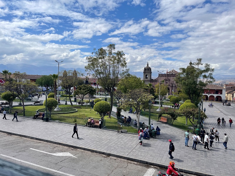 Ayacucho main square