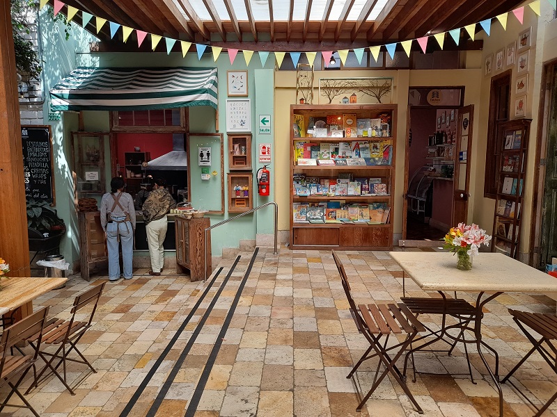 Dedalo cafe in Lima Peru