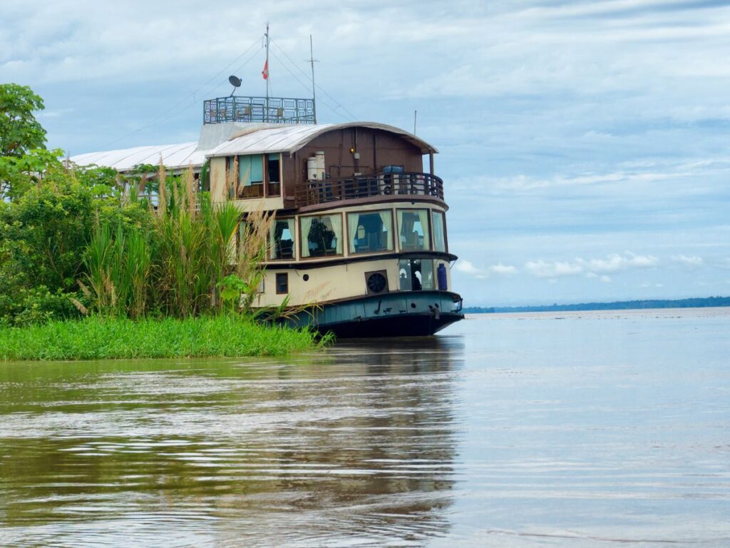 Passenger boat in Iquitos