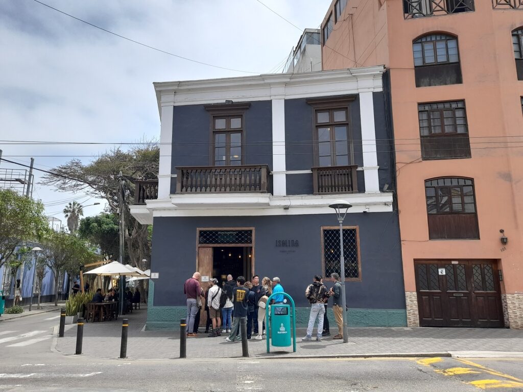 A line to enter Isoline: eating at Isolina in Barranco is one of the top things you should do when you visit Lima