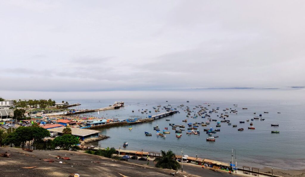 Fishermens port in Chorrillos